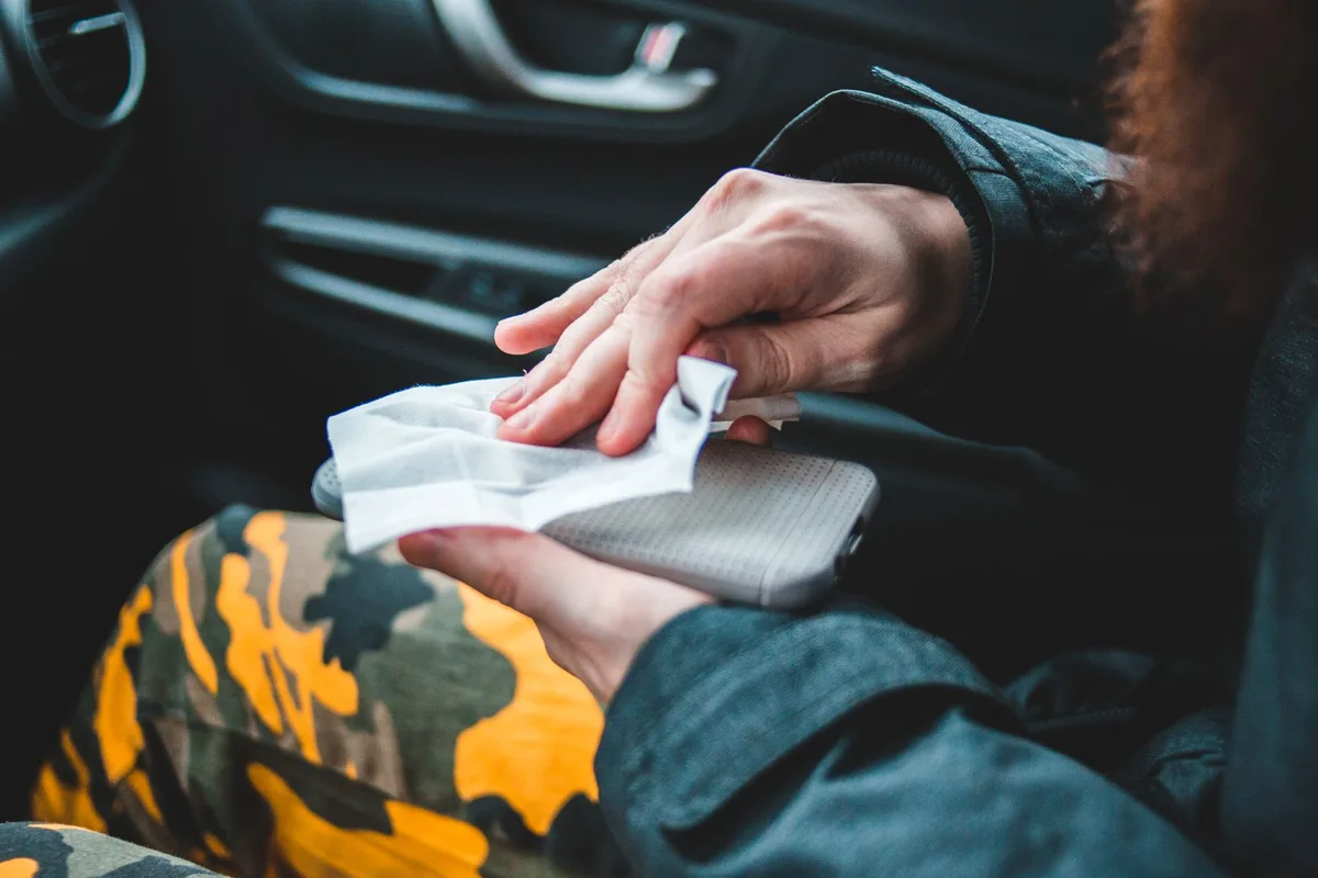 Car seat cleaning