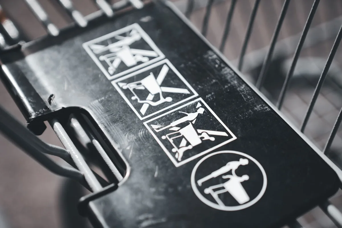 shopping cart safety baby