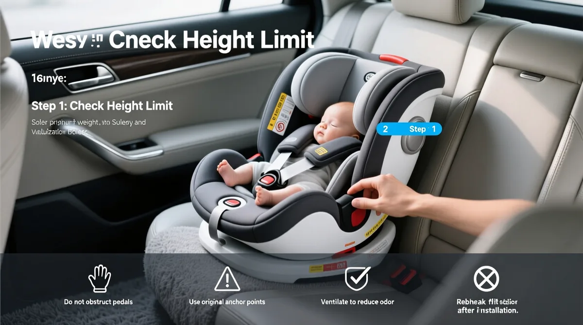 car seat weight height limit