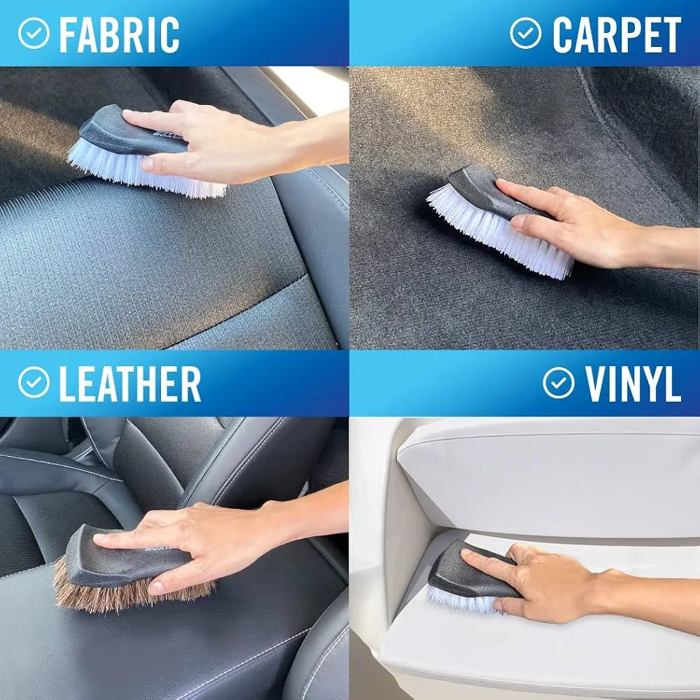 cleaning car seat rail before lubrication