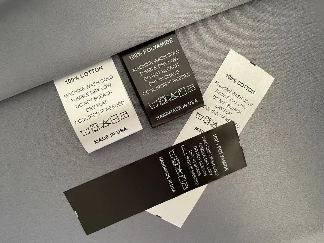 fabric care tag