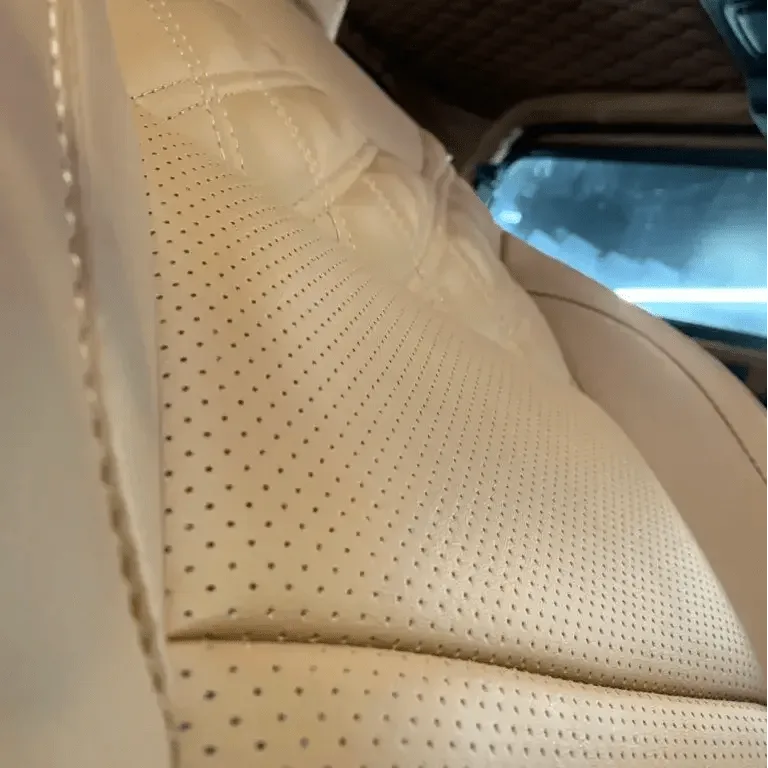 how to clean ventilated car seats