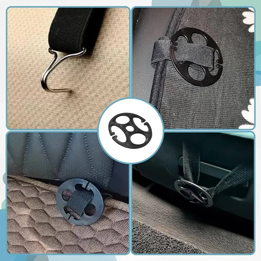 seat cover clips and hooks